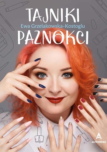 okładka książki, inspiracje o paznkociach, tajniki paznokci, autorka to Red Lipstick Monster, youtiberka